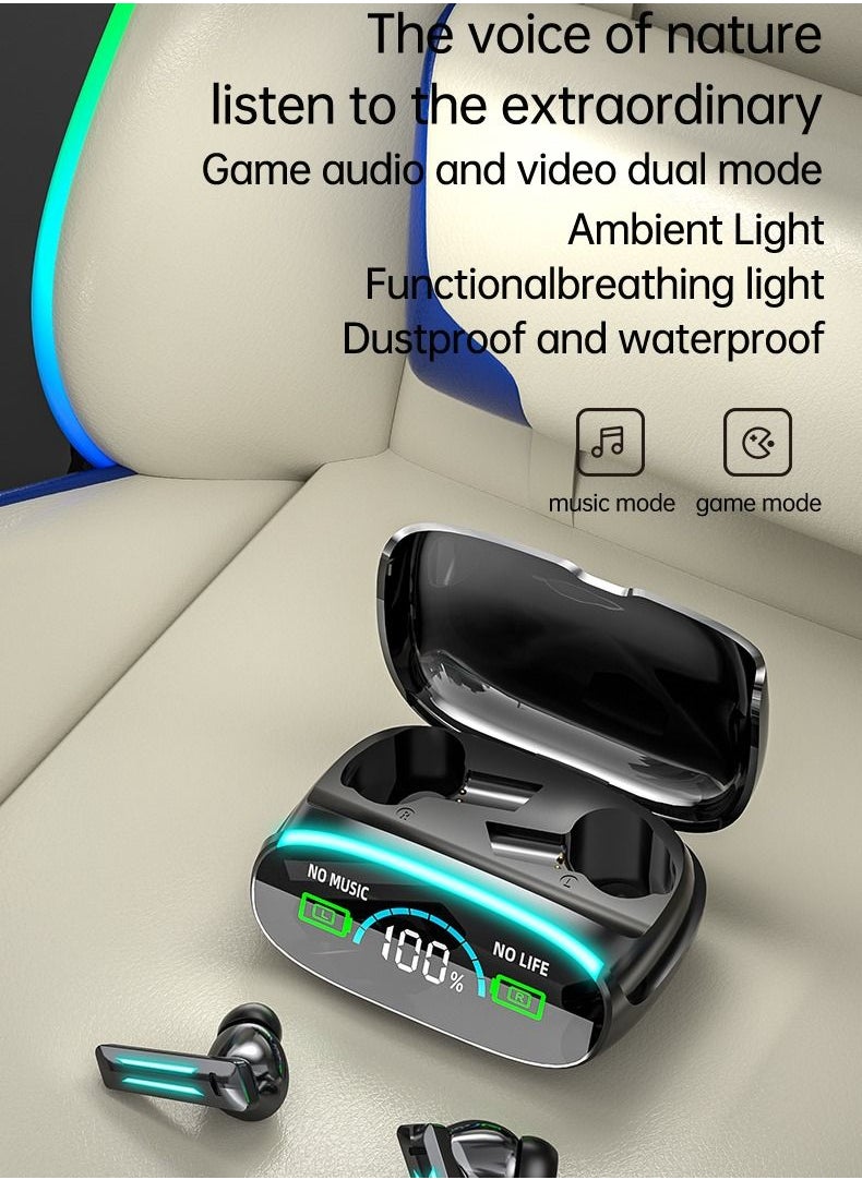 أس أه بي سماعة لاسلكية TWS Bluetooth 5.2 مع شاشة LED كبيرة  - Image 2