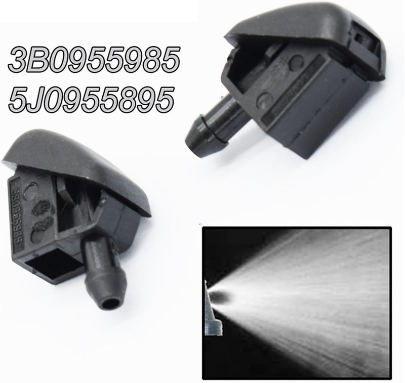 DEMULAX Front Windscreen Washer Nozzles for Skoda Octavia MK1 - Image 3