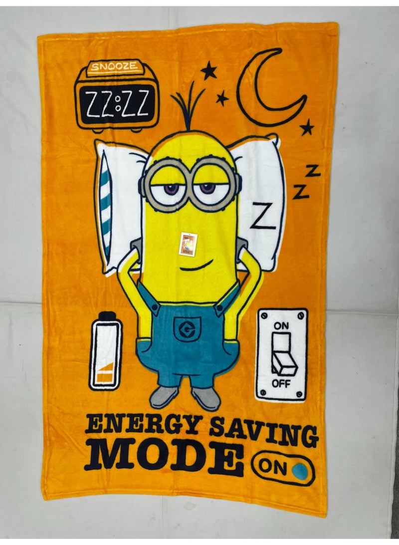 Minions Blanket Minions Coral Fleece 100x150cm NHT-BBL009 - Image 1