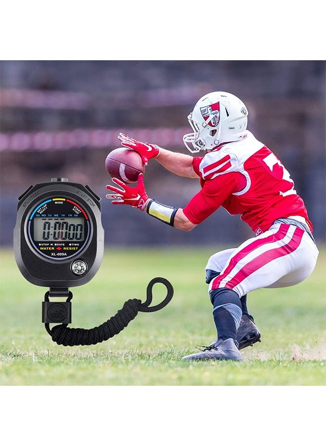 Stopwatch Timer - Professional Digital Handheld Timer, Multi-function Electronic LCD Stop Watch with Date Time and Alarm Function, Suitable for Sports Coaches Fitness Coaches and Referees - pzsku/ZC94BACAEF0A7DD497217Z/45/_/1726631621/8f51c89b-1363-4d09-a1b2-b1679ff1d72f