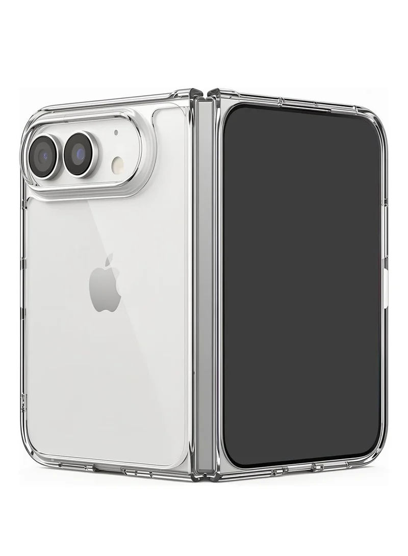 بلو بيك جراب BluePeak شفاف لهاتف iPhone 18 Duo، جراب حماية مقاوم للخدش