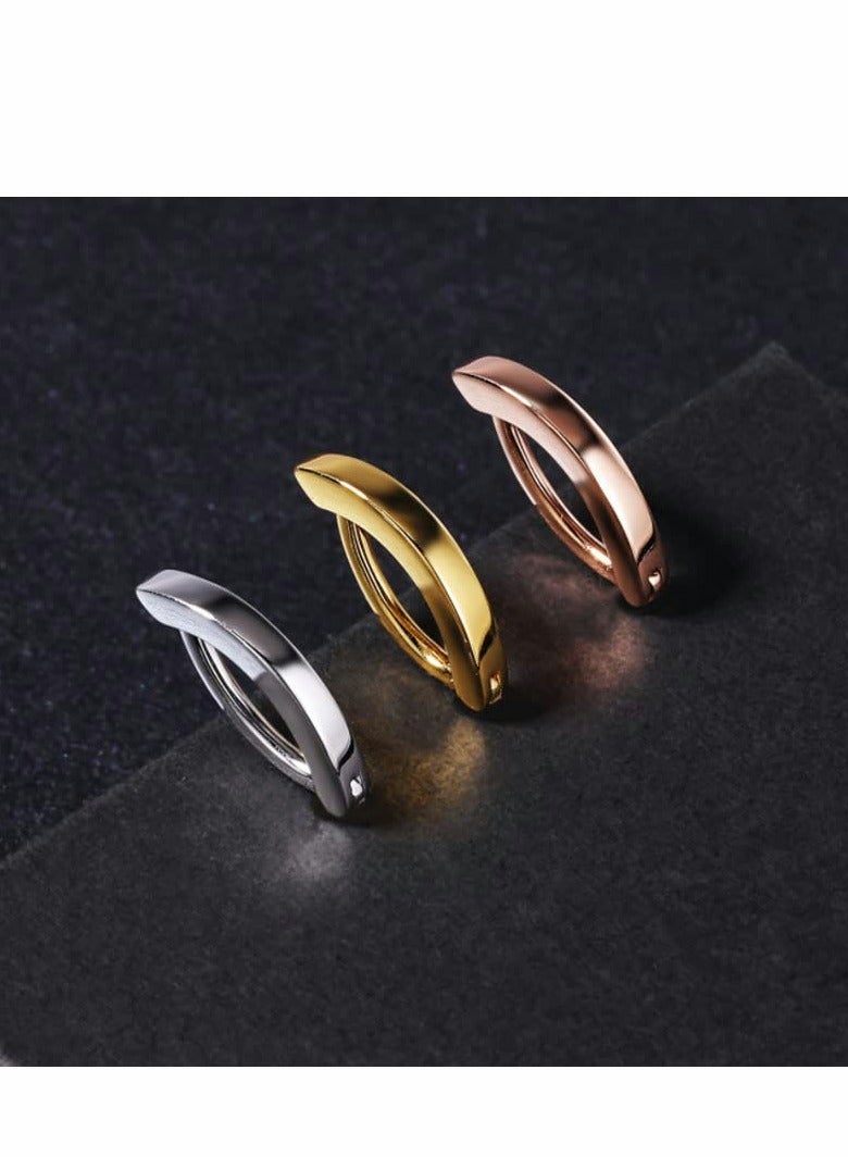 KASTWAVE 3 Pcs Belly Button Rings for Women Men Surgical Stainless Steel 14G Belly Navel Ring Piercing - Image 3