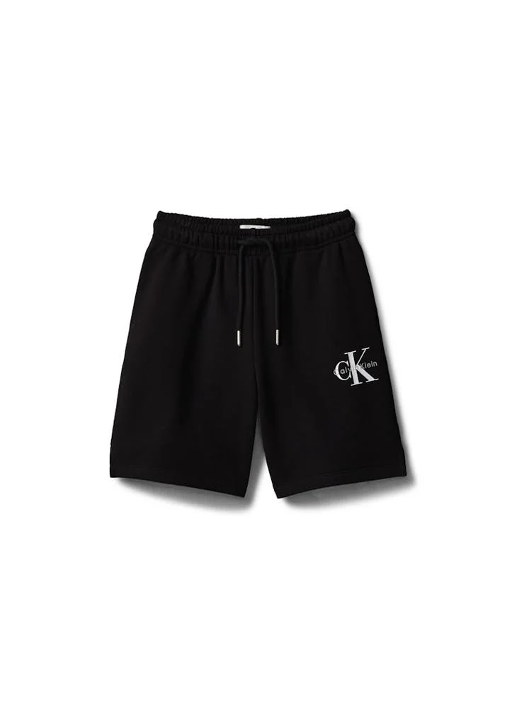 Calvin Klein Jeans  Youth Monologo Relaxed Fit Shorts for Men | Best Price UAE