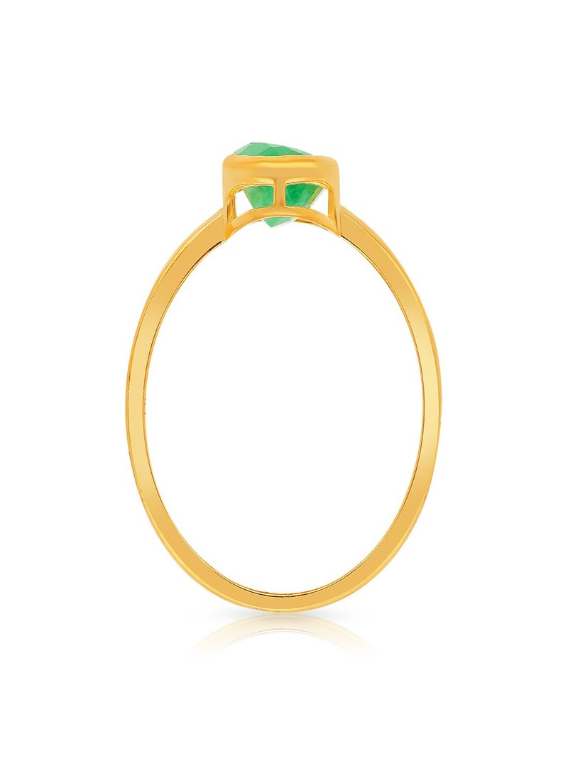 Malabar Gold and Diamonds 22 Carat 916 Purity Precia Gemstone Ring PBSREG046RN1 for Women  - Image 3