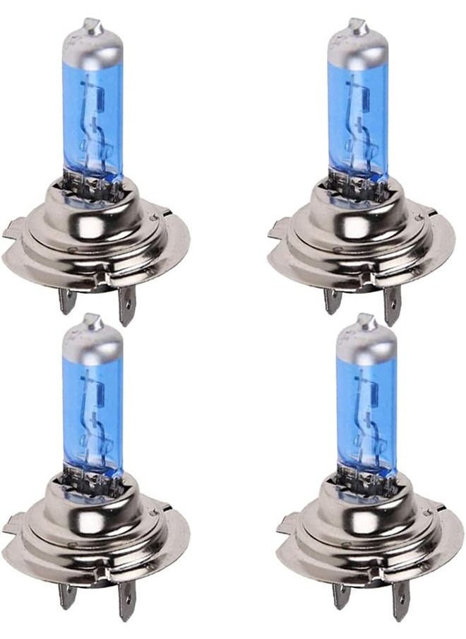 MVAQKLM  4Pcs H7 100W 6000K Xenon Gas Halogen Headlight Car Vehicle 12V Ultra Bright White Fog Halogen Lamp Bulbs Car Head Light Lamp  - Image 1