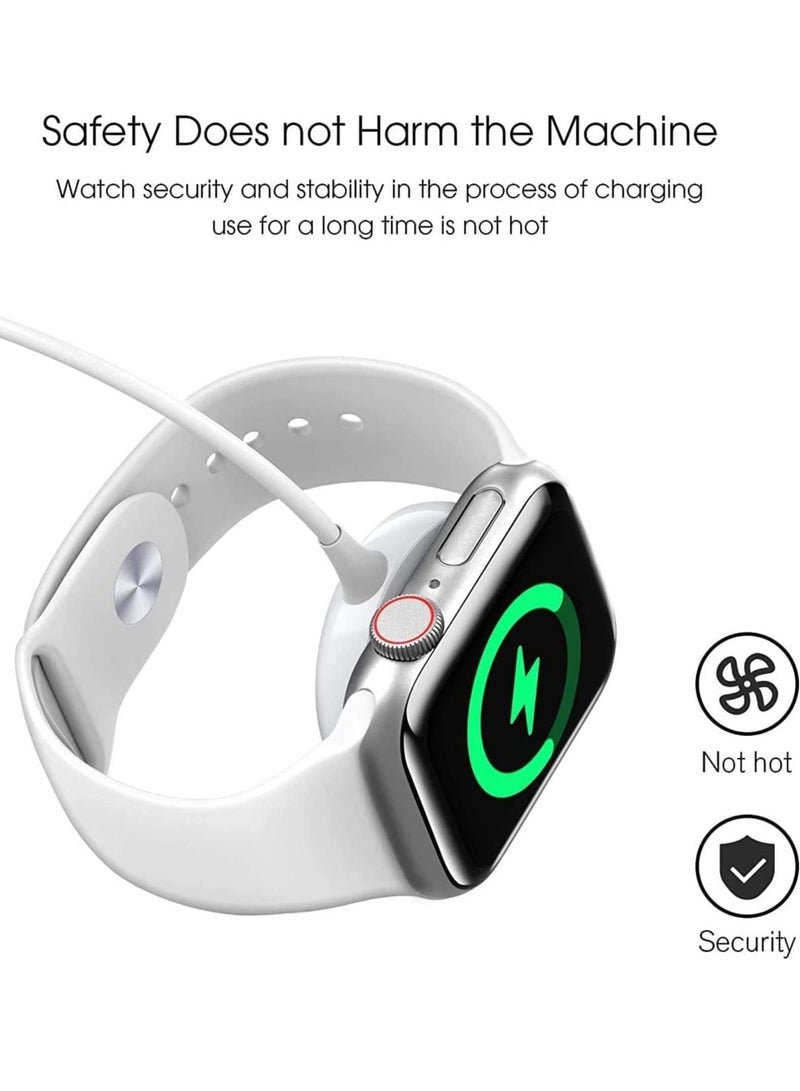 Watch Charger with Charging Cable for Apple Watch Series SE/6/5/4/3/2/1 - Image 2