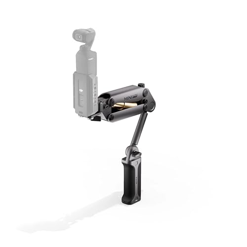 Tilta Hydra Alien Mini Handheld Kit - Titanium Gray | Compatible with DJI Pocket 3, and Other Action cams/Smartphones | Hydraulic Damping | Adjustable Arm - Image 1