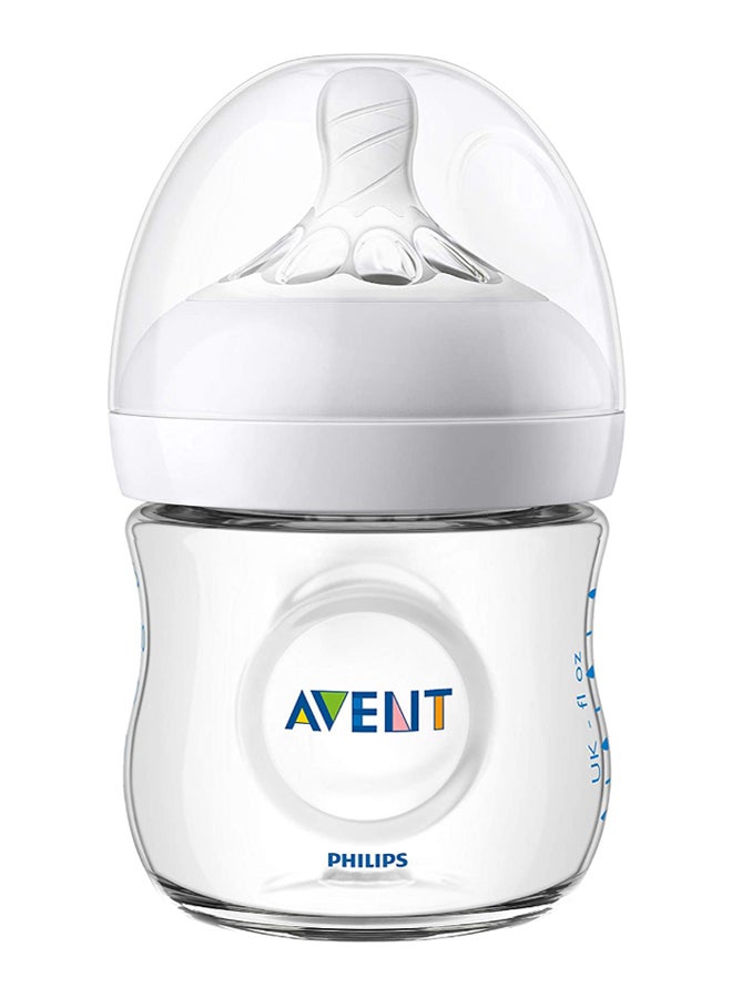 Philips Avent Natural Baby Bottle, Easy To Hold And Grip, Soft Nipple, Pack Of 2 - Clear, 125 Ml - Image 3
