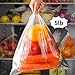 OausTect Food Storage Bags 12 x 16 Clear Plastic Bags FreshKeeping Produce Bags Roll for Food Fruit Vegetable Refrigerator Storage Kitchen Supermarket 1 Roll 350 Storage Bags - Image 4