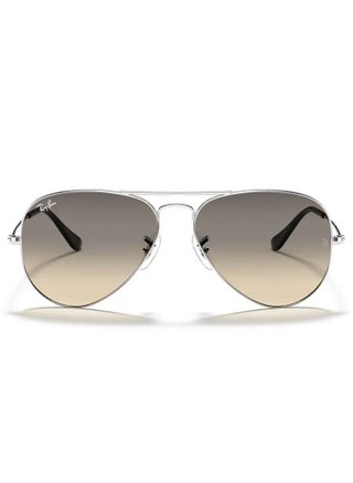 Unisex Gradient Aviator Sunglasses Lens Size 62 Mm - view 2