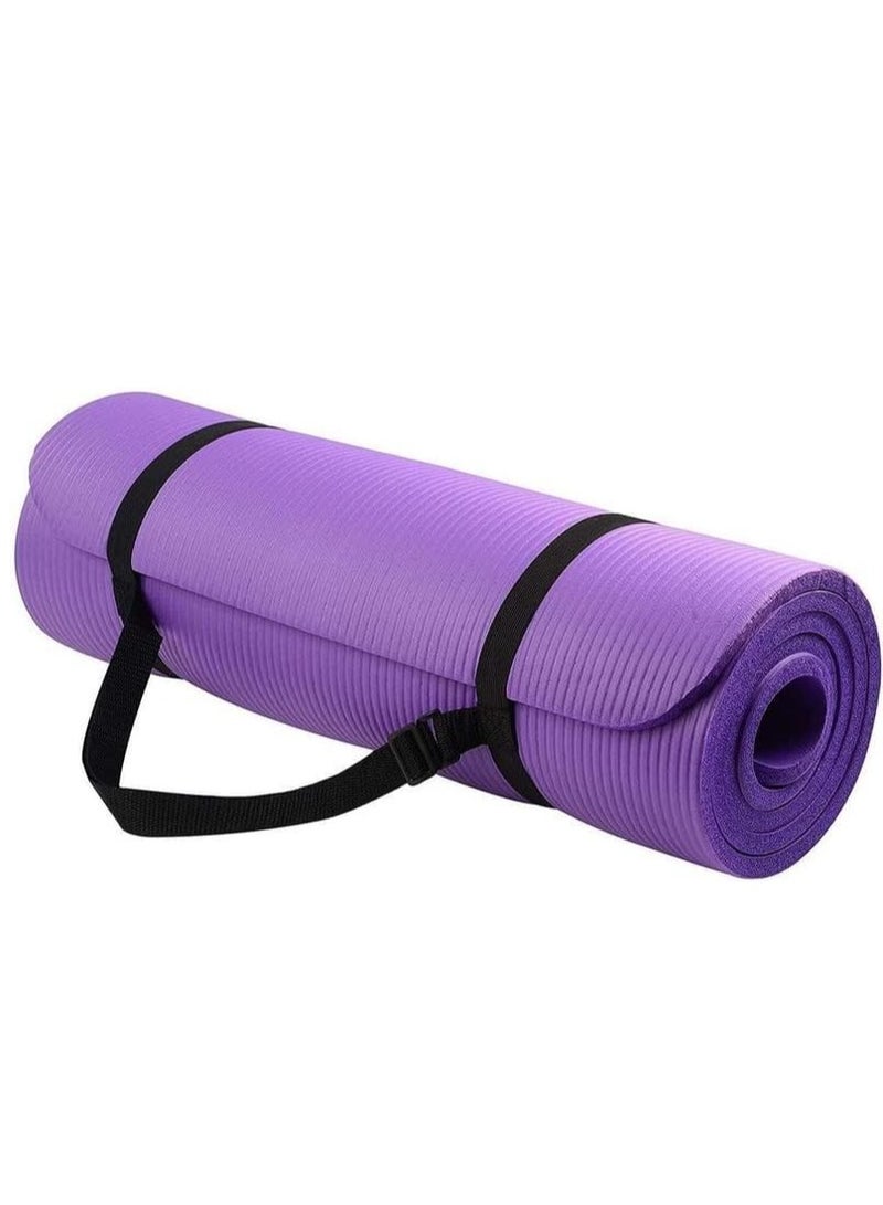 بريمو بلس بساط تمارين مقاوم للتمزق مع شريط للحمل - Image 1