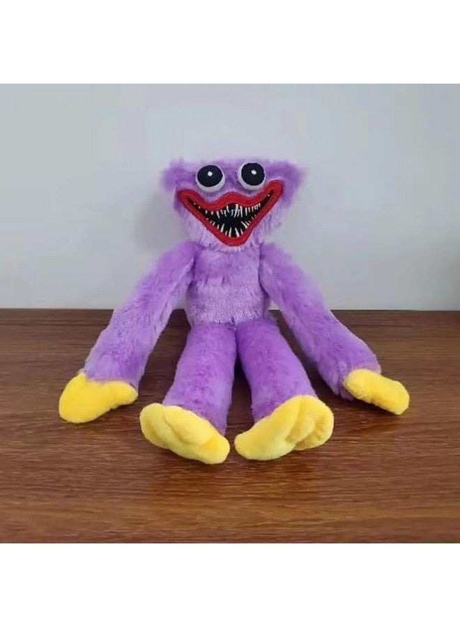 AVSHUB Huggy Wuggy Plush Soft Toy Poppy Play Time Monster Plush Horror Soft Toys for Kids Boys and Girls Toys Wild Playing Set Cute Stuffed Toy Birthday Gift (Size 45 CM,Purple)
