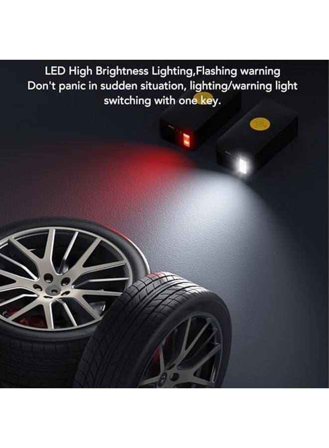 Portable Air Compressor 120W 150PSI Cordless Tire Inflator with Pressure Gauge for Car Motorcycle - Image 5