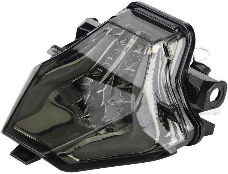 woobles Tail Light, Motorcycle LED Turn Signal Tail Light for Yamaha MT-07 FZ-07 YZF-R3 YZF-R25(Blue) - Image 5