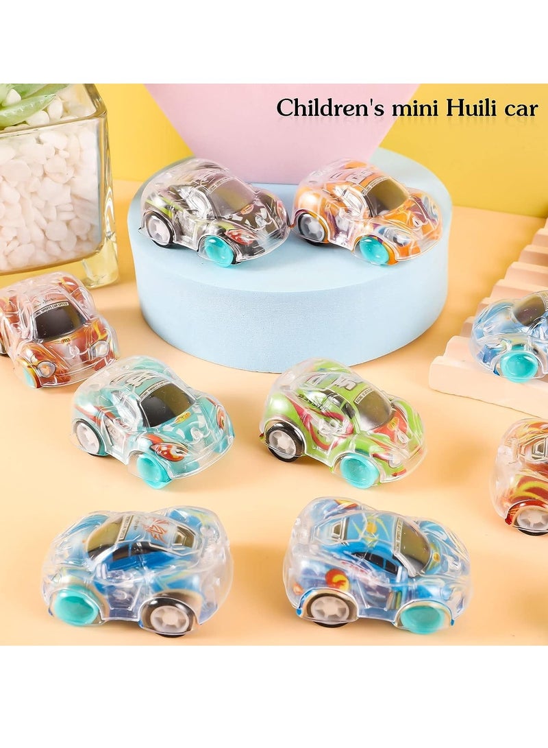 SOLARAE Pull Back Cars 28 Pcs Mini Toy Cars Party Bag Fillers for Kids Racing Car Party Favours Toys Kids Christmas Stocking Fillers for 1 2 3 5 Year Old Boys Girls Toddlers - Image 5