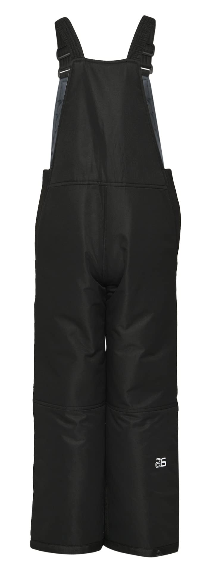 Arctix Kids Insulated Snow Bib Overalls, Black, X-Small Husky - Image 4