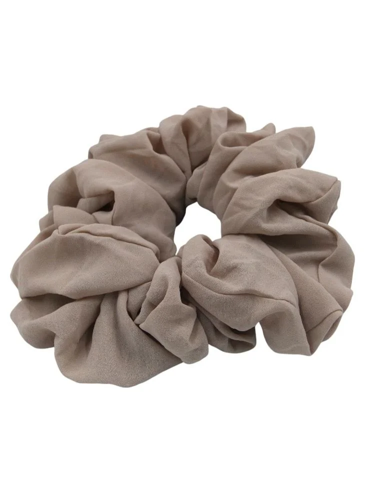 دىدانيالا D'Daniela - Elastic Volumizing Hijab Scrunchie Tie Bun - Taupe