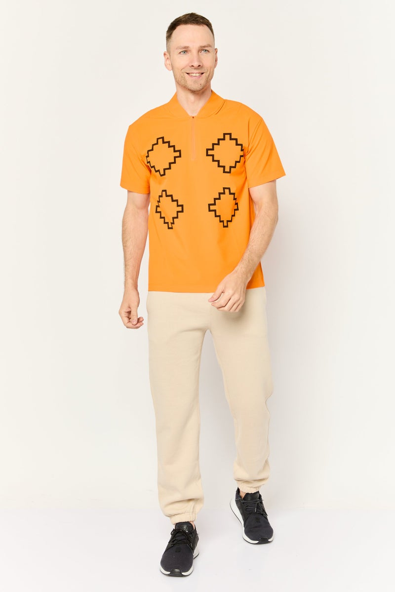 PUMA Puma x Pronounce Men Sportswear Fit Short Sleeves Outdoor T-Shirt, Orange - Image 2