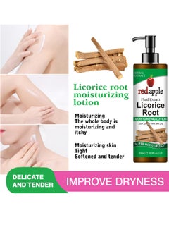 Red Apple Fiuid Extract Licorice Root Moisturizing Lotion 500 ML  - Image 2