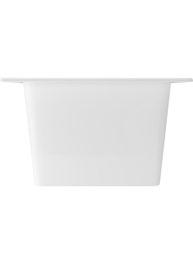 PROFLO PFLT1720D 20" Drop In Single Basin SMC Laundry Sink - White - Image 4