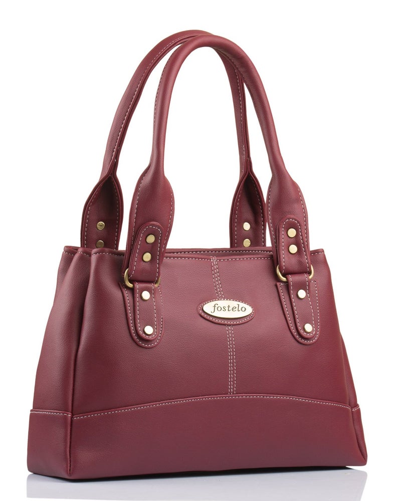 Fostelo Women's Catlin Satchel Tote Handbag for Women | Ladies Purse | Stylish Shoulder Bag | Gift For Women - Image 1