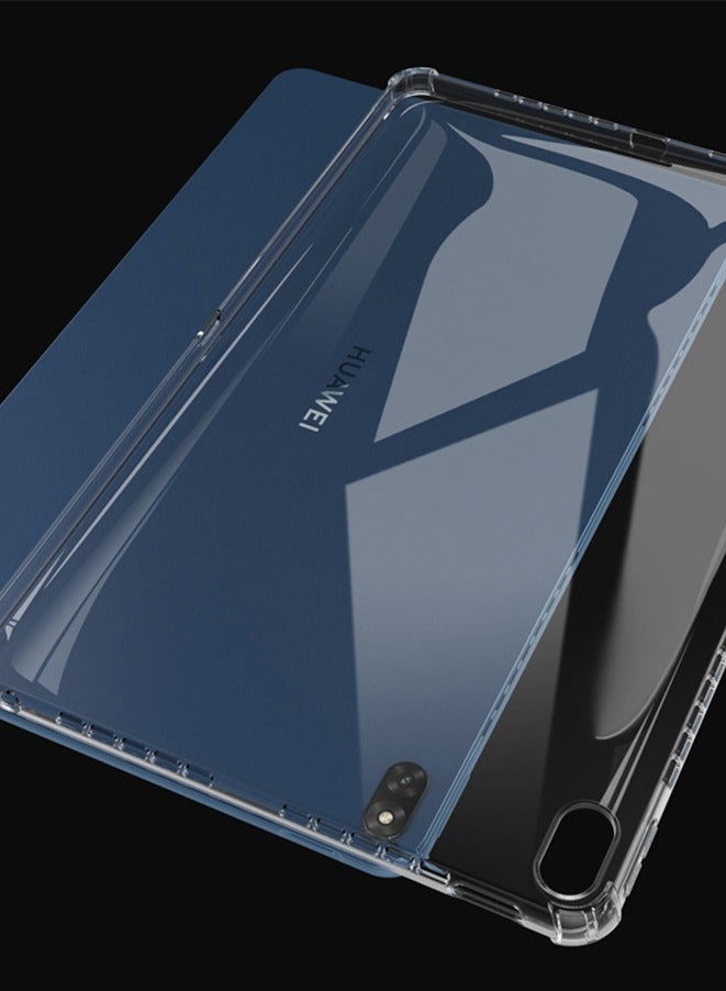 Case Compatible with Huawei MateBook E 12.6 Transparent Soft TPU Anti Slip Back Cover - Image 5