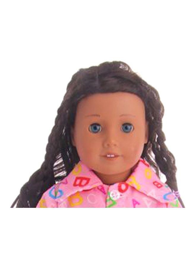 NIBEMINENT Alphabet printed American Girl Doll Pajamas - Image 2