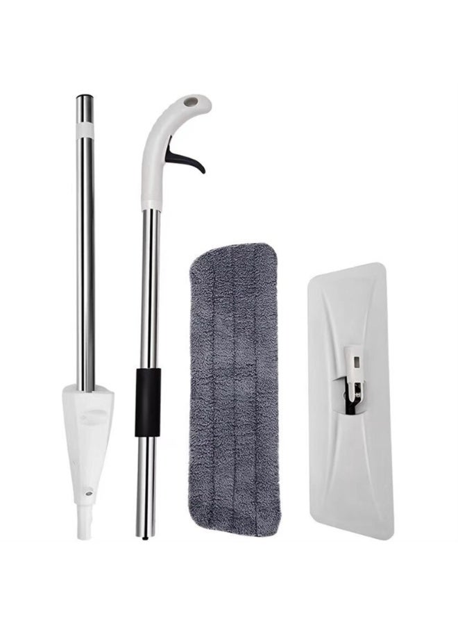 X-Shape Self-Wringing Flat Mop – Hands-Free Floor Cleaning Mop with 360° Swivel Head, Extendable Handle & Reusable Microfiber Pads for Tile, Hardwood & Laminate Floors - Image 3