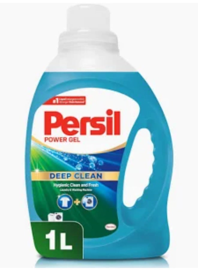 Persil Power Gel Liquid Laundry Detergent, With Deep Clean Technology, For Top Loading Washing Machines, 2.9L