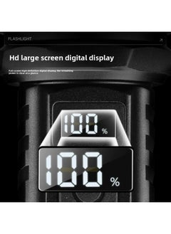 Generic Flashlight Super Bright White Laser Outdoor Long-range Digital Display Multi-functional Tactical Strong Light Flashlight-Product Specifications:S80 White Laser Single Flashlight + Usb Cable (battery Not Included)  - Image 3