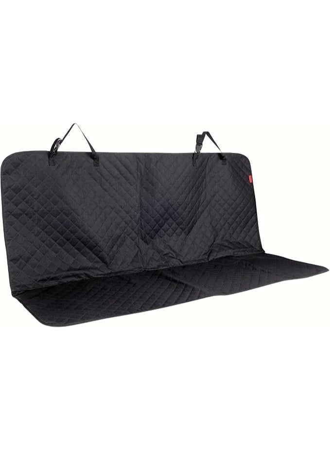 Waterproof Dog Car Seat Cover for Back Seat, Non-Slip & Universal Fit for SUV, Car, Truck with 4 Safety Belt Openings for Secure Travel - Image 1