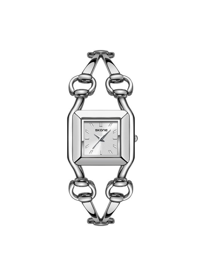 SKONE High End Bracelet Square Watch - Image 1