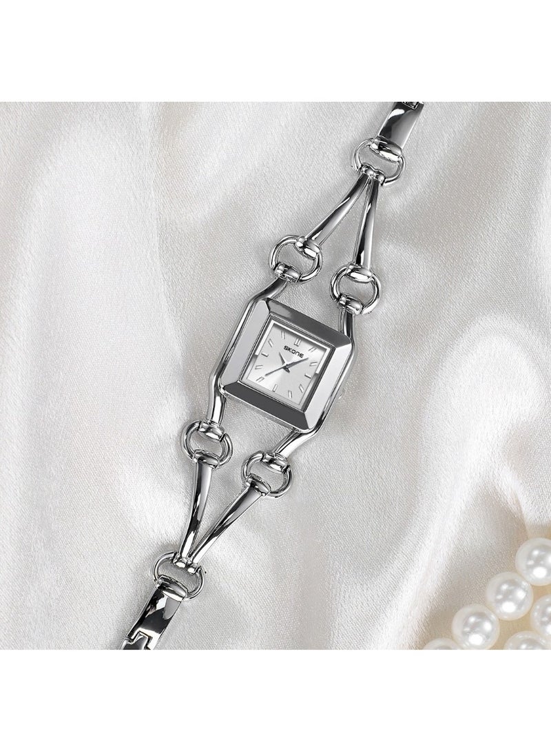 SKONE High End Bracelet Square Watch - Image 3