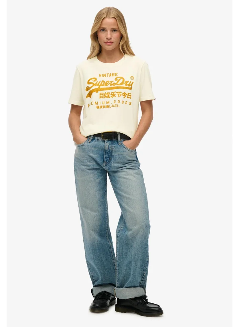 Superdry Embellished Vintage Logo Relaxed T-Shirt