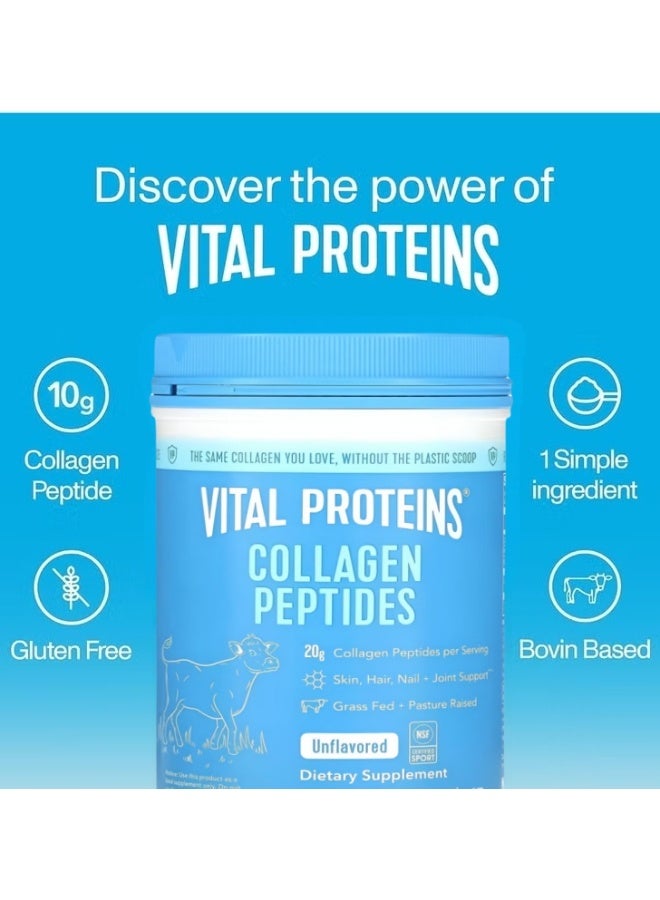 VITAL Collagen Peptides, Unflavored - 20 Oz/ 567g  - Image 2