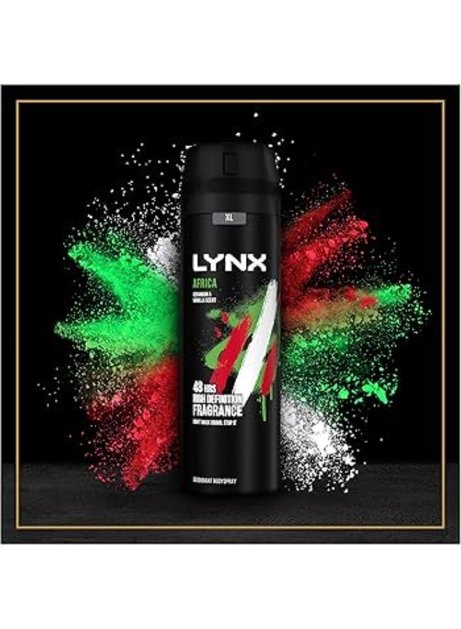 Lynx Aerosol Bodyspray Africa 200 ml - Image 4