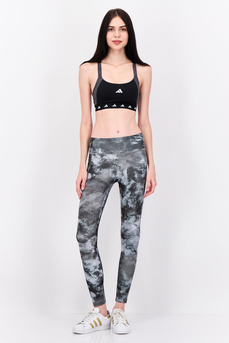 Adidas Women Tight Fit Training Leggings, Multicolor - Image 4
