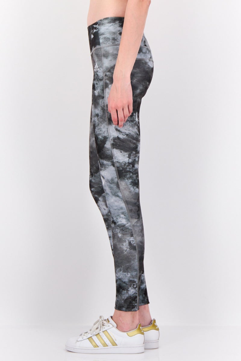 Adidas  leggings تدريب ضيقة للنساء، متعددة الألوان - Image 2