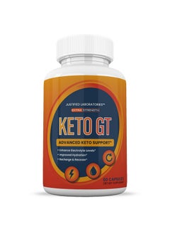 Health & Household (3 Pack) Keto Gt Keto Pills 1275Mg New & Improved Formula Contains Apple Cider Vinegar Extra Virgin Olive Oil Powder Green Tea Leaf 180 Capsules  - Image 2