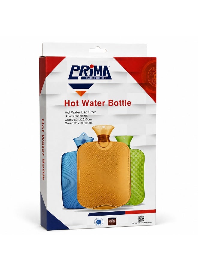 PRIMA A menstrual warming pack with a hot water bottle, soft cover, and practical design for use on the abdomen, side, and lower back. - Image 2