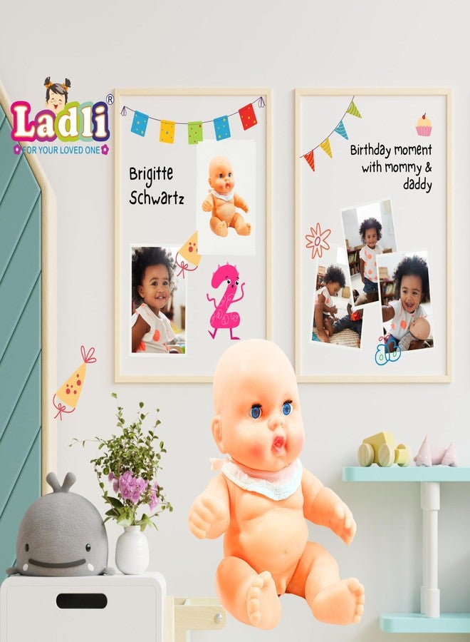 Ladli Sanju babaBaby Boy Doll for Kids Tiny Baby Doll Toys Doll for Kids Baby Boy_03 (Multicolor) - Image 3