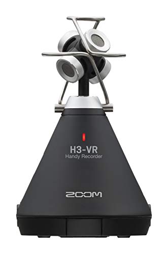 Zoom H3VR 360 Degree Virtual Reality VR Ambisonic Array Audio Recorder