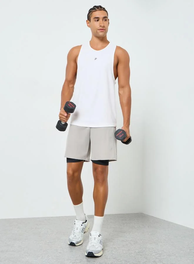 ستايلي اكتيف شورت جري رجالي رمادي رياضي