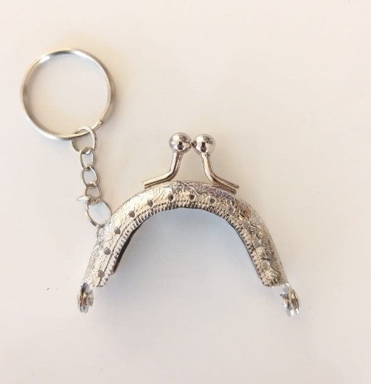 Angel Çanta Aksesuar Angel Bag Accessory 5 Cm, Silver Keychain Wallet Clip No: 40 