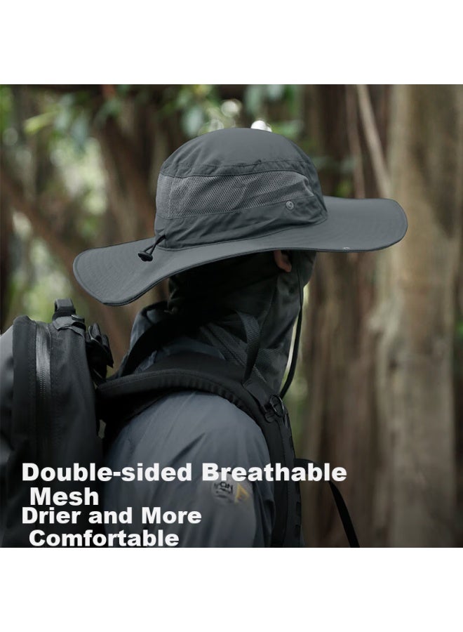 Tactical Bird Light Blade | Lightweight Quick-drying Summer Sun Hat Men's Sun Hat Beni Fisherman Hat Uv Outdoor L - Image 2