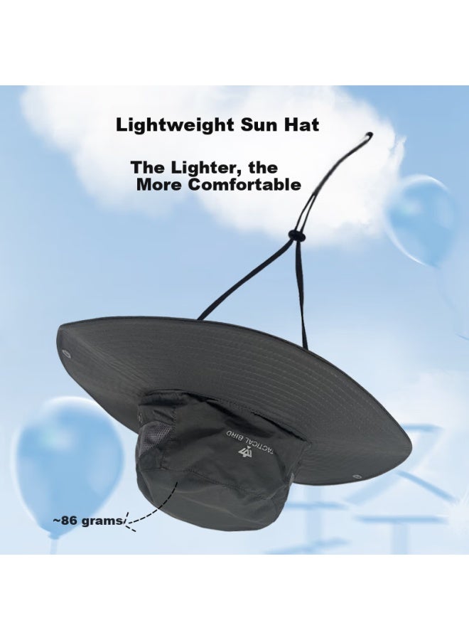 Tactical Bird Light Blade | Lightweight Quick-drying Summer Sun Hat Men's Sun Hat Beni Fisherman Hat Uv Outdoor L - Image 1