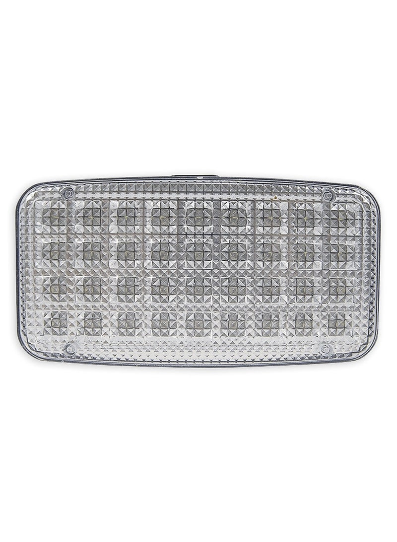 3XR Car Interior Dome Light 36 LED – 12V Universal Roof Ceiling Lamp with Switch, Iron Sheet Mount, ON/OFF/DOOR Control, White Bright Light for Van, SUV, Truck, RV, Caravan, Auto Accessories 3756 - Image 1