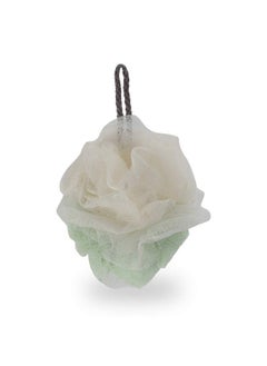 NFI essentials Set Of 2 Bath Mesh Sponge Scrubber Puff Luffa Flannel (Multicolor)  - Image 5