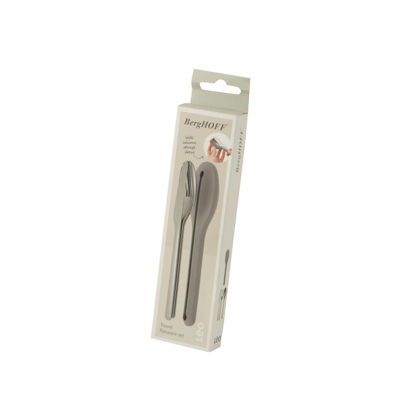 Berghoff - travel flatware set grey 19.4x5.4x2.5 - Image 4
