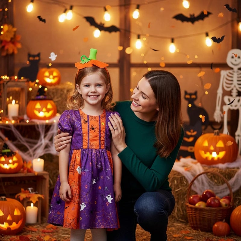 Inxens Halloween Pumpkin Headband Dress Up Headband - Image 4